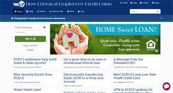 Desktop Screenshot of dcecu.org